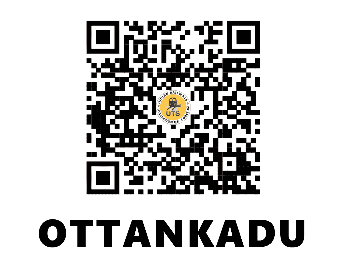 UTS QR Code for OTTANKADU - TCT - SR (TAMIL NADU)
